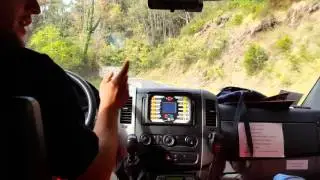 (ON BOARD) Ambulanza Croce Oro Deivese (Incidente)