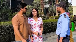 Security guard ko mili behen....