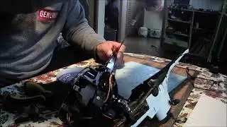AW911　AirWolf GPS Helicopter　テールモーター交換修理