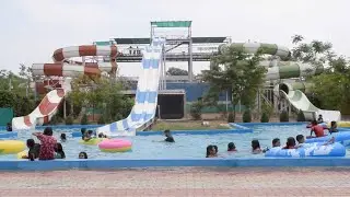 Sri Bhaagya Amusement Park | Largest Water Park In Ballari | 14 Water Rides, Rain Dance | Localpin