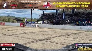🪢Veraguas Este 🆚 Ch. Occidente / VI Campeonato Nacional Infanto-Juvenil ANALPA 2026