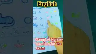 nursery class teaching|sample of Nursery questions for the exam||nursery worksheets