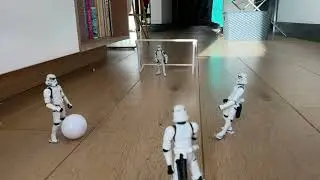 Football Star Wars vs ninja turtle 