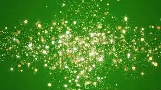 FREE No Copyright 3-Way Sparkle Green Screen Template