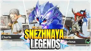 3 Snezhnaya Local Legends | Valiant Chronicles: Churin + Bandersnatch + Furiosa【Genshin Impact】