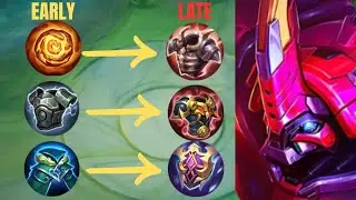 BUILD TERHARAM UNTUK GROCK ROAM DI META 2025 INI!!! AUTO BIKIN MUSUH KESAL!!! - MOBILE LEGENDS