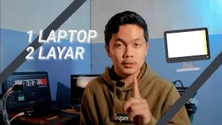 CARA MENGGUNAKAN 2 LAYAR DALAM SATU LAPTOP