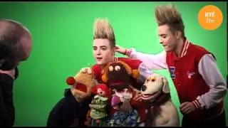 Behind the scenes of Jedward's 'Put The Green Cape On' video shoot!