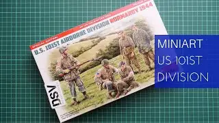 Обзор набора Miniart 1/35 101-я воздушно-десантная дивизия США, Нормандия, 1944 год (35475).