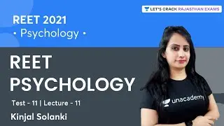 REET Psychology | Test 11 | Psychology Education | REET Exam 2021 | Kinjal Solanki
