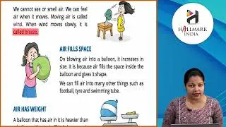 Ch 10 | Hallmark India | Science | Class 1 | Air Around Us | For children