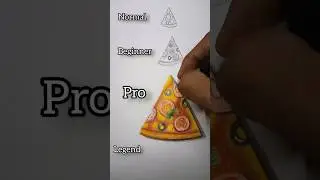 pizza sauce 🍕 Pencils Drawing Sketch Lalitartwork Normal vs Legend #pizza #pencildrawing #3ddrawing