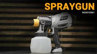 DEKO TOOLS. DKSG100K1 Spray Gun: Paint Faster, Easier, and Better