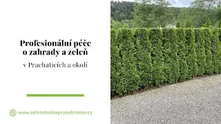 Zahradnick&eacute; pr&aacute;ce BRANOS Prachatice - realizace a &uacute;držba zahrad