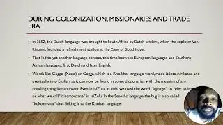 Language Contact Situations Influence The Development of Dialects and Languages