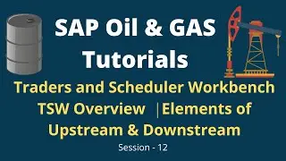 TSW Overview | Traders and Scheduler Workbench in SAP Oil & GAS | Elements of Upstream & Downstream