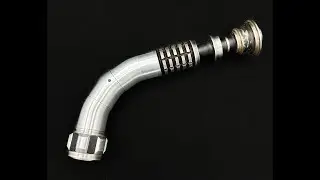 Eric's Custom Neopixel Lightsaber Cane Handle with Crystal Focus 10