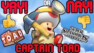 Should CAPTAIN TOAD be in Smash Bros DLC