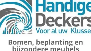 Handige Deckers, Bomen, beplanting en bijzondere meubels