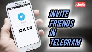 How to invite Friends in Telegram