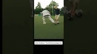 Arjen Robben: The Dribbling Wizard of Football! #shorts