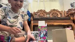Me opening Korean￼ inferno x thank you to pokemon  