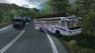 Bus accident due to overspeeding || BUS DRIVER'S FAULT ||