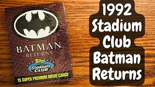 1992 Stadium Club Batman Returns: A Closer Look