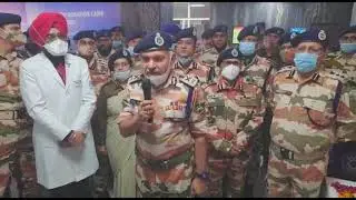 Sh S S Deswal, DG ITBP inaugurated the voluntary blood donation camp at AIIMS, New Delhi.