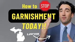 How to STOP a garnishment (Michigan Lawyer explains) 