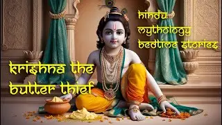Krishna: The Butter Thief | Enchanting Bedtime Story for Kids | Vrindavan Tales