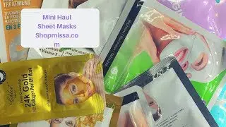 Mini Haul Sheet Masks | Shop Miss A