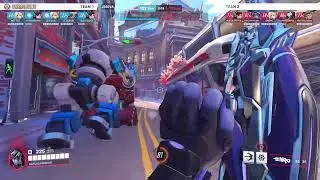 Winning against unfair odds by KAYLA69WIDOW — Overwatch 2 Replay J3EGVA