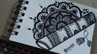 Drawing mandala art for step by step | simple mandala art | satisfying video #youtubevideo