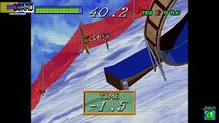 Snow Board Championship (1996) (Sports, Race) (Arcade) [GAMEPLAY] [EN] [HD]