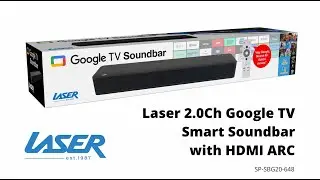 🔊 Upgrade Your Entertainment with the Laser Google TV Smart Soundbar! 🎶✨ #SmartSoundbar #GoogleTV
