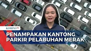 Ramai Lancar, Begini Pantauan Udara Kantong Parkir di Pelabuhan Merak 24 Maret 2025 Pagi