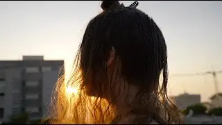 Rooftop makeover: long to short haircut
