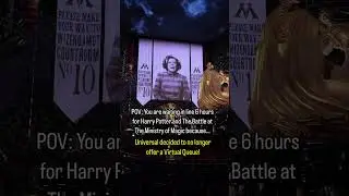 No More Virtual Queue for Harry Potter and The Battle at The Ministry of Magic #epicuniverse