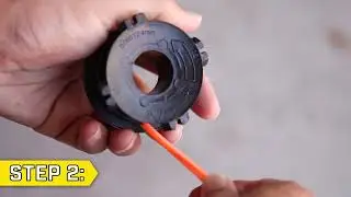 Trimmer Line Replacement (Curved-Shaft)