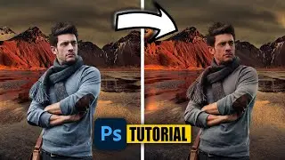 How to match subject with background in photoshop #creative #easy #tutorial #photoshop #photography