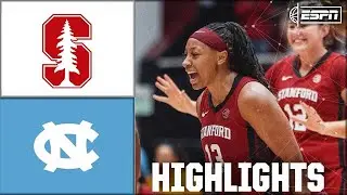 Stanford Cardinal vs. North Carolina Tar Heels | Full Game Highlights | ESPN College Basketball
