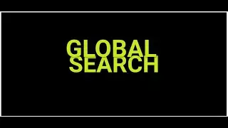 Global Searching