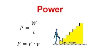 Power Equation and Examples (Physics 1)