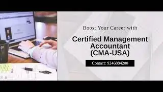 US CMA - professional course | finance | career opportunities