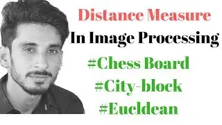 Basic Pixels Relationship : D4,D8,De Distance measure in Image Processing Hindi Urdu 10