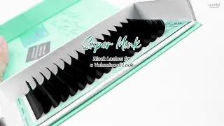 💋 Immaculate #Semi_matte Black Lashes for a Voluminous Look - Super Mink