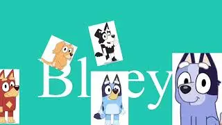 Bluey logo history