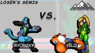 ayoroxy (Лукарио) против Velo (ЗСС, Йоши) - Полуфинал проигравших - Flash Mountain 2025