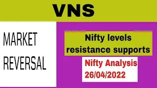 nifty prediction | nifty analysis | Nifty 26 Apr 2022 | nifty resistance | nifty support